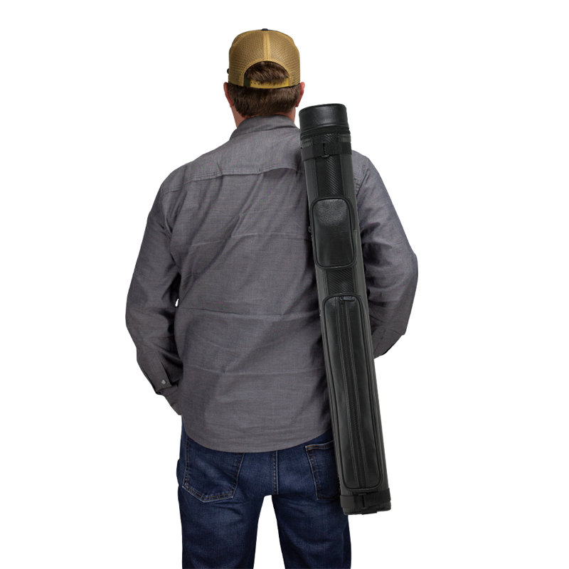 Action ACN22 2x2 Ballistic Hard Pool Cue Case Billiard Stick Bag Billiards Cues