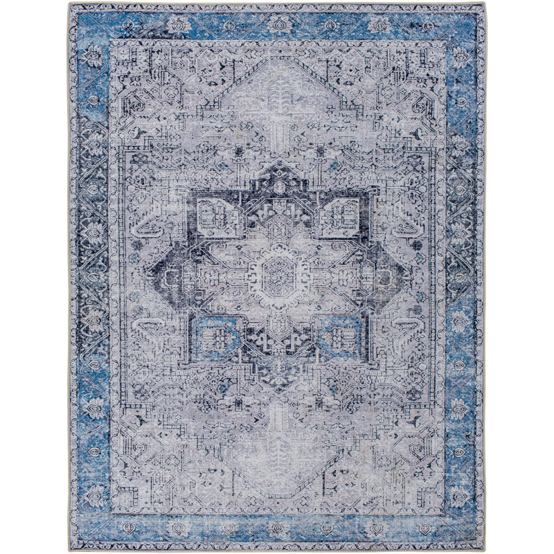 Heyward Washable Oriental Indoor Rug, Runner 2'7" x 18'