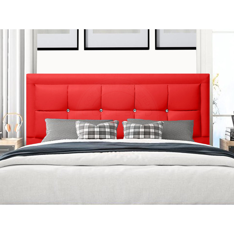 Lechlade Upholstered Headboard, Double (4'6), Grey