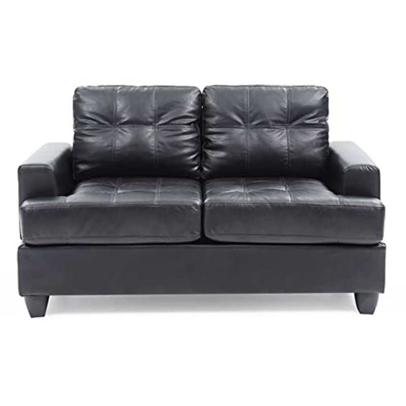 Causeuse Sandridge G583A-L, NOIR