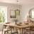 11.81in Green Hollow Pendant Light, Adjustable Cord, E26 Warm Bu