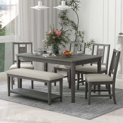 Artena 6 - Person Dining Set -  Red Barrel StudioÂ®, C876BBBEBEE946AC8FB5469F041F07B4