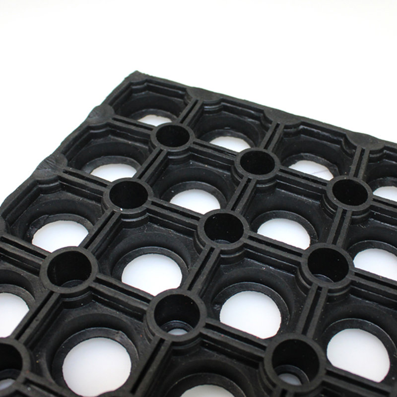 Doortex Octomat All Seasons Black Outdoor Entrance Mat - 32" x 48", 32" W x 48" L