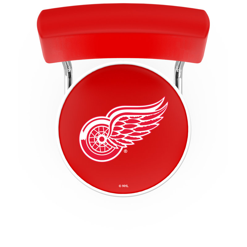 Tabouret tournant 25 "avec coussin NHL, Detroit Red Wings