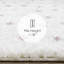 Tapis d'intérieur à poils longs crème à pois rose doux Wassily Collection-233629467