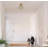 Clear Glass Semi Flush Mount
