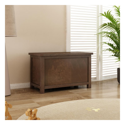 Wood Flip Top Storage Bench