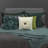 Appliqued Velvet Pillow Cover-492369042