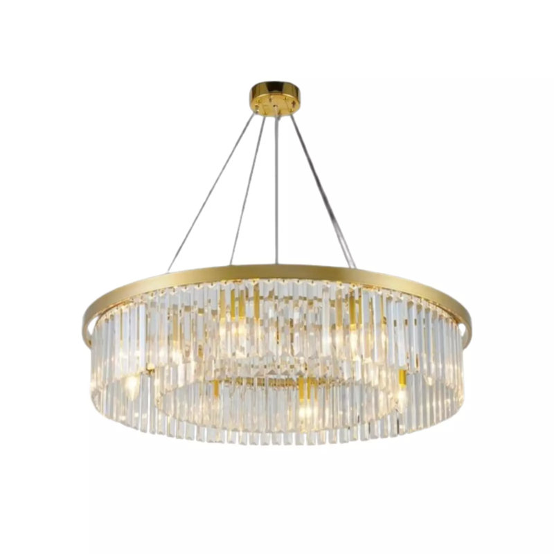 6-Light Drum Chandelier