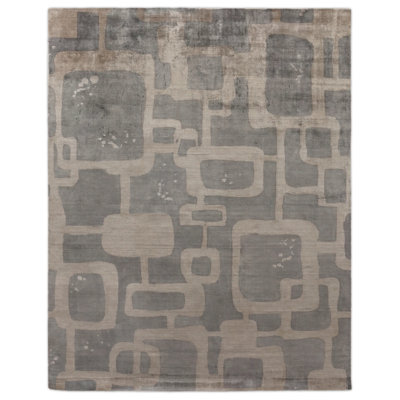 Koda Viscose Geometric Indoor Rug