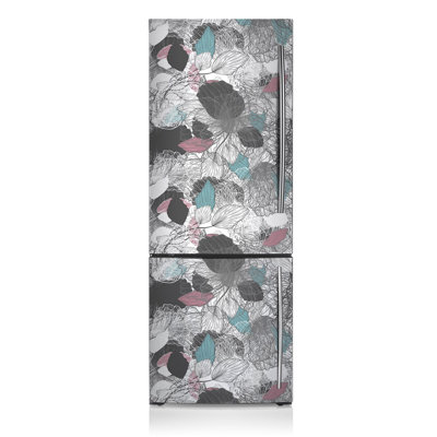 Plants & Flowers Non-Wall Damaging Door Decal
