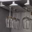 Buffet de vin moderne peint