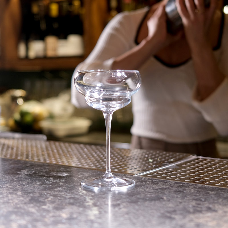 Backdoor '20S 5.75 Oz Nick & Nora Cocktail Glasses (Set Of 4)