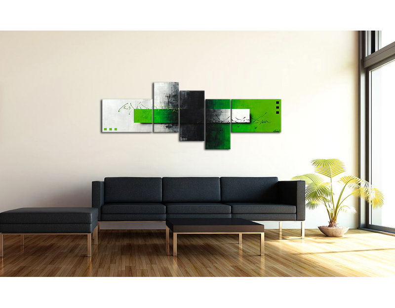 5 Piece Painting on Canvas
