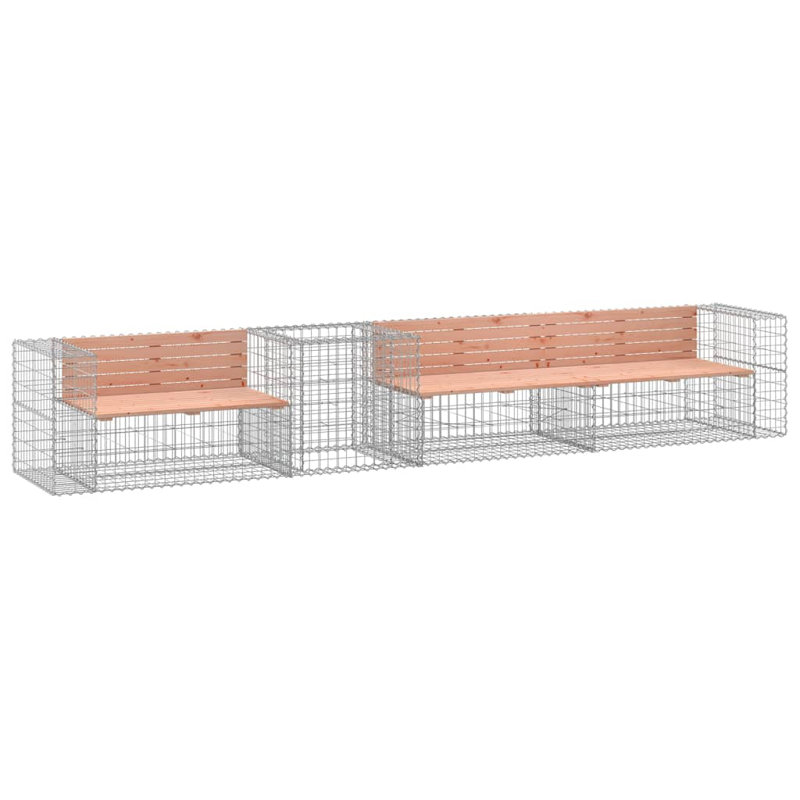 Chanthy Outdoor Bench, Natural Douglas