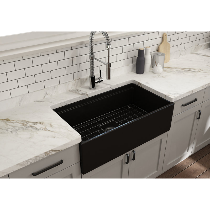Contempo 33'' L Kitchen Sink, White