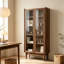 Bibliothèque intérieure simple de style européen-600102092