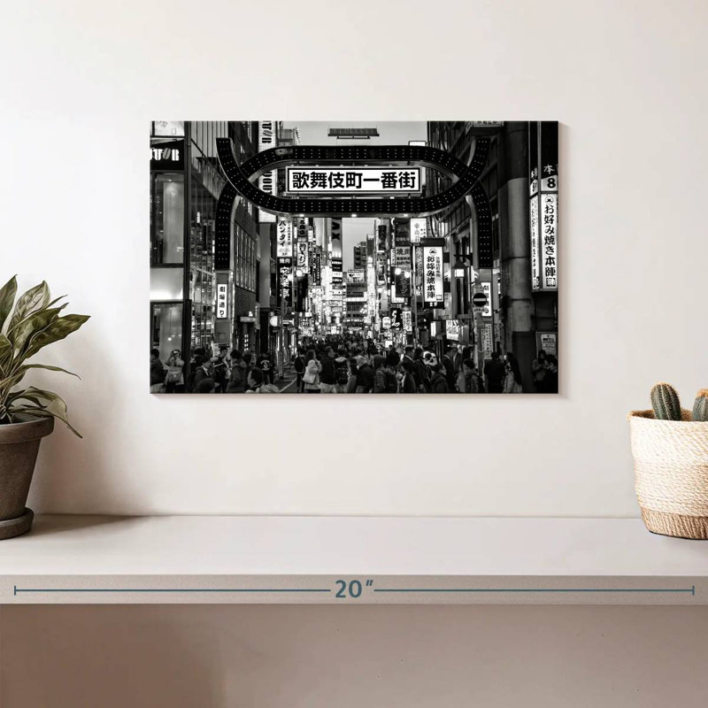 Sireci Kabukicho Tokyo, 8" H x 12" W