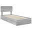  Bed Frame With Drawer Grey Sonoma 75 X 190 Cm Engineered Wood-1635905706-1635905703