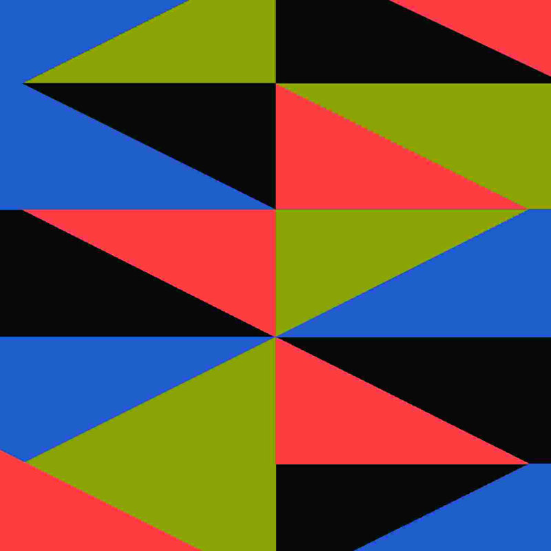 " Geometric Pattern ", 12" H x 12" W  