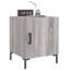 Menpal 40cm W Iron Bedside Table-1046406757