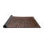 Tapis brun à motif oriental-1087151471