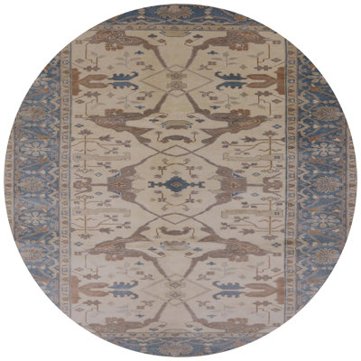 Tapis oriental brun / beige / bleu