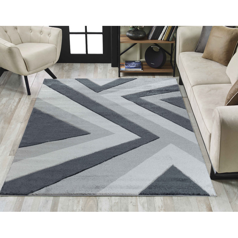 Beaulieu Abstract Area Rug, Rectangle 200 x 290cm