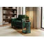 Table d'appoint hexagonale en marbre naturel avec finition polie