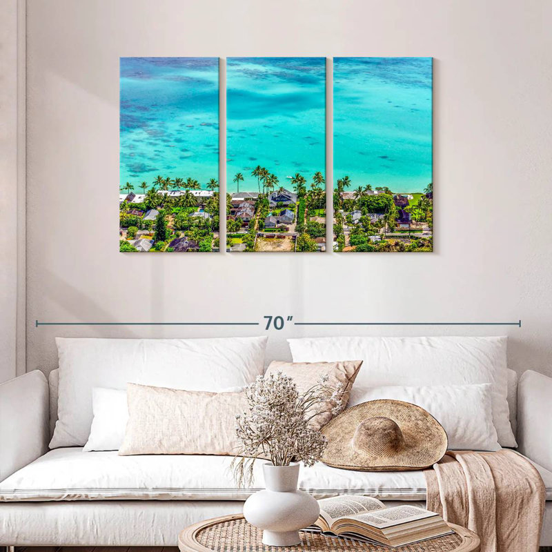 Nicci Lanikai Beach Homes, H 28 po x l 45 po