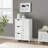 Freestanding Bathroom Line Cabinet