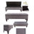 Gaither Polyester Upholstered Storage Bench-1496733399