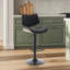 Ensemble de 2 tabourets de bar pivotants réglables Mid-Century-1692848524