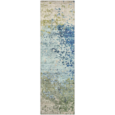 Premium Machine Washable Lubbers AMF1737 Modern Rug