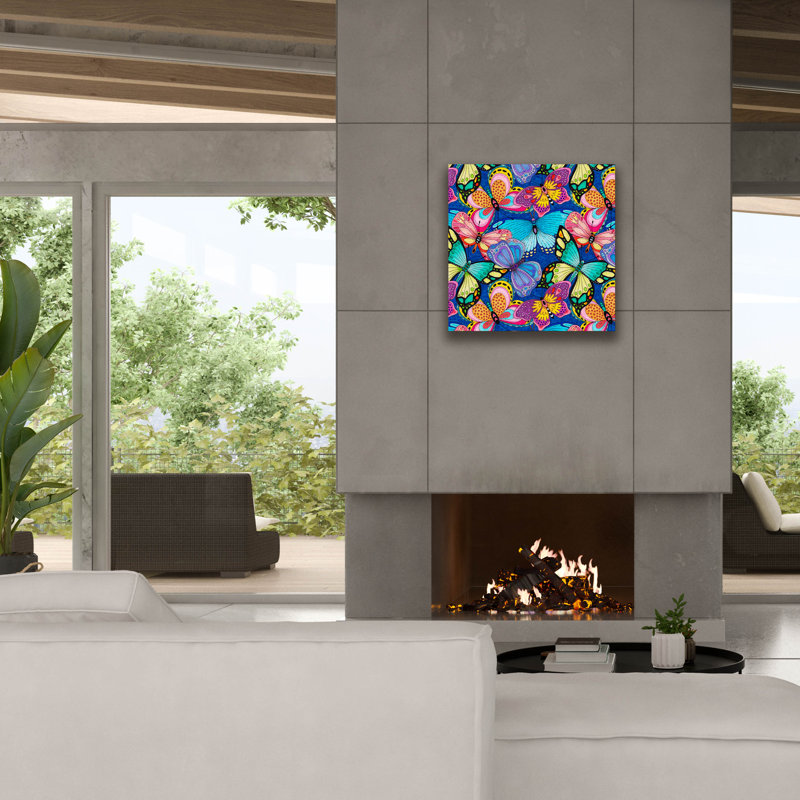 «Tropical Paradise 21» par Hello Angel, art mural sur toile, H 26 po x l 26 po x P 1,5 po
