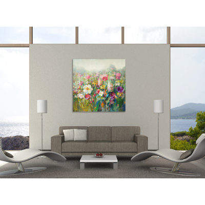 "Mountain Meadows", toile tendue par Danhui Nai