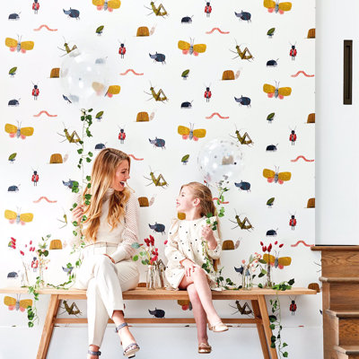 Garden Friends 10.05m x 52cm Wallpaper Roll