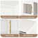 6 Stackable Cubby Storage Organizers, Open Shelf With Acrylic Door