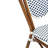 Clymer Stacking All-Weather Commercial Paris Chair with Metal Frames-471913604