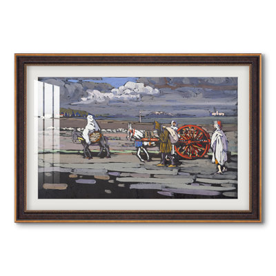 Country Road (Landstrasse), 1905-Wassily Kandinsky-Custom Framed Print