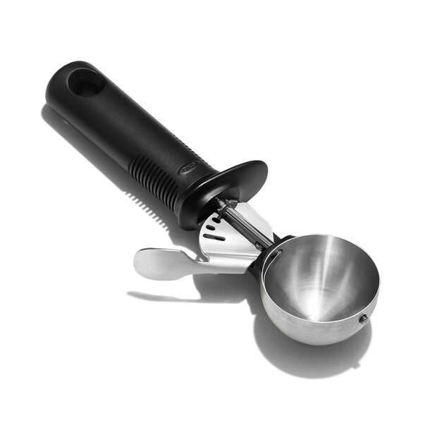 OXO Softworks Stainless Steel Classic Swipe Ice Cream Scoop 