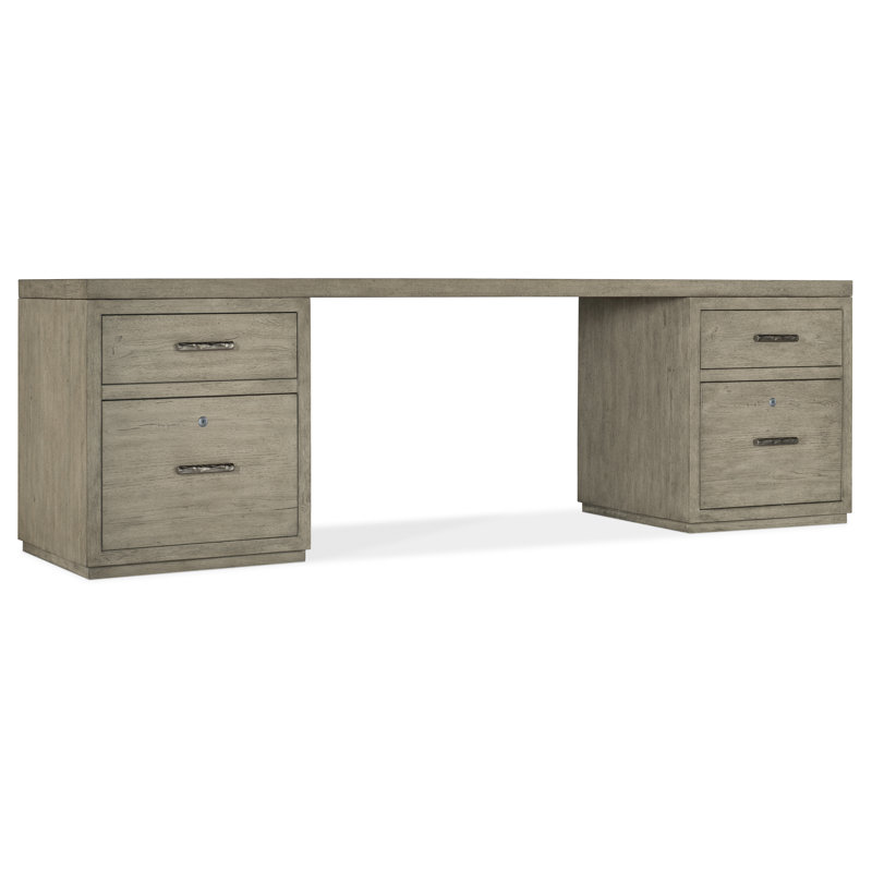Linville Falls Floating Desk, 30" H x 96" W x 24" D