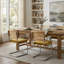 Ensemble de 2 chaises de salle à manger de style moderne Mid-Century rembourrées en velours-1097575400