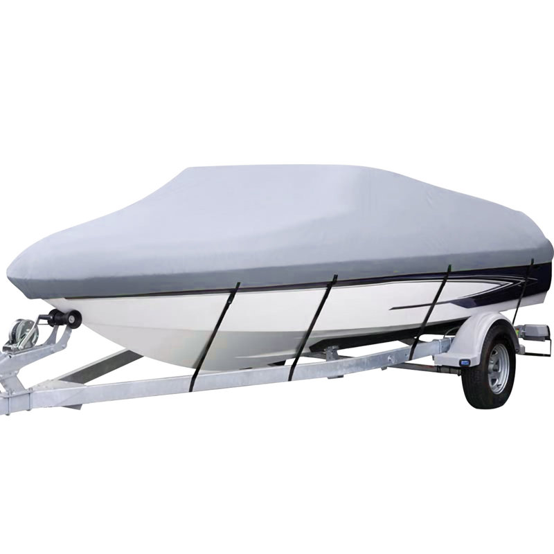 Waterproof Boat Cover, 17'-19' Trailerable Boat Cover, Beam Width, 1' H x 18.5' W x 8.2' D