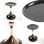 Table d'appoint ronde Ethereal Mermaid Tail - Table basse moderne en métal-1140125867
