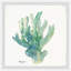 Green Coral In Watercolor by Glenda Roberson - Single Picture Frame Print-37828570