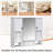 Wall Mounted Bathroom Cabinet with Mirror-126812620