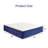 Modern Mattress With Gel Memory Foam Euro Top Cool Hybrid Individual Pocket Spring With Edge Support-670069483