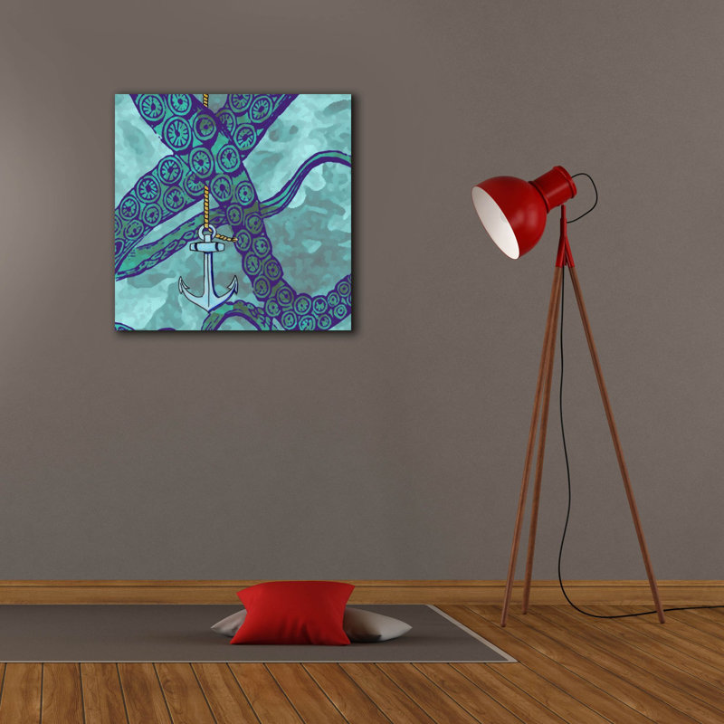 «Misadenture 4» par Alicia Ludwig, art mural sur toile, H 26 po x l 26 po x P 1,5 po