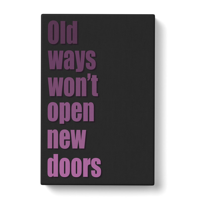 New Doors - Wrapped Canvas, 50cm H x 35cm W x 3cm D